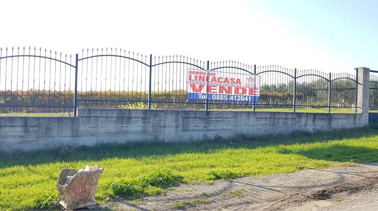 PIAZZALE RECINTATO CON VIGNETO