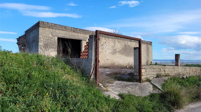 OLIVETO CON FABBRICATO A DEPOSITO